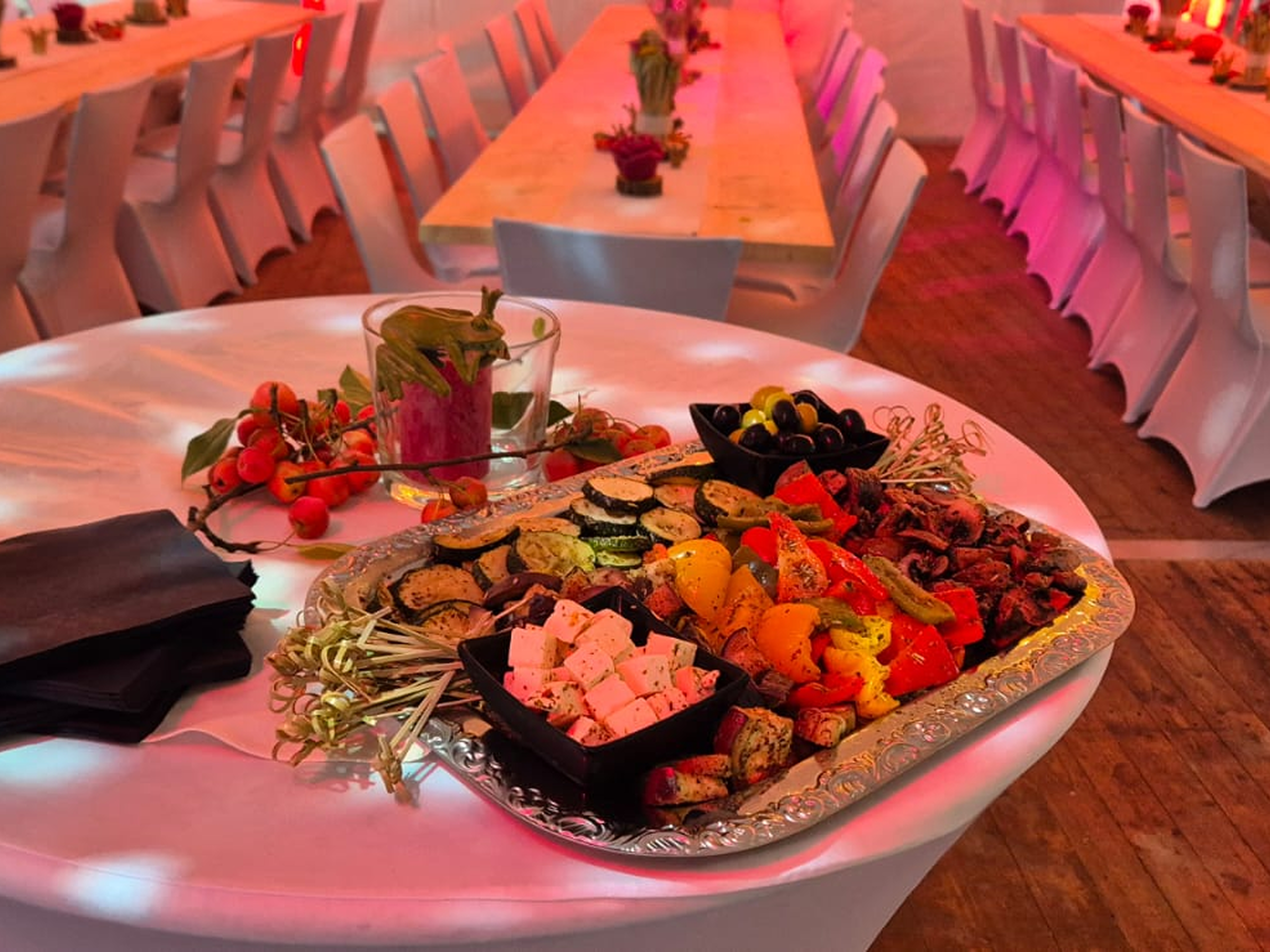 Antipasti und Fingerfood beim Catering