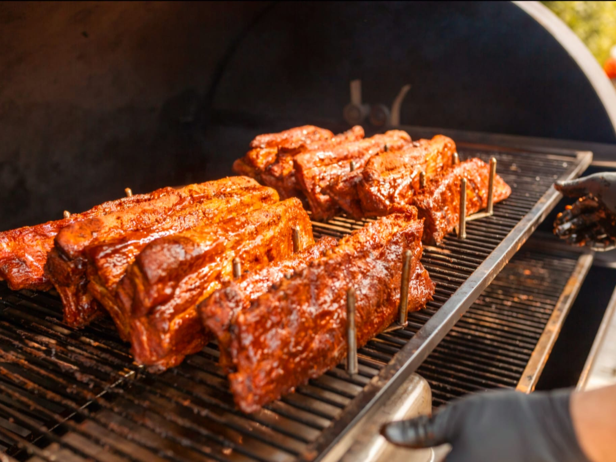 BBQ Ribs im Smoker