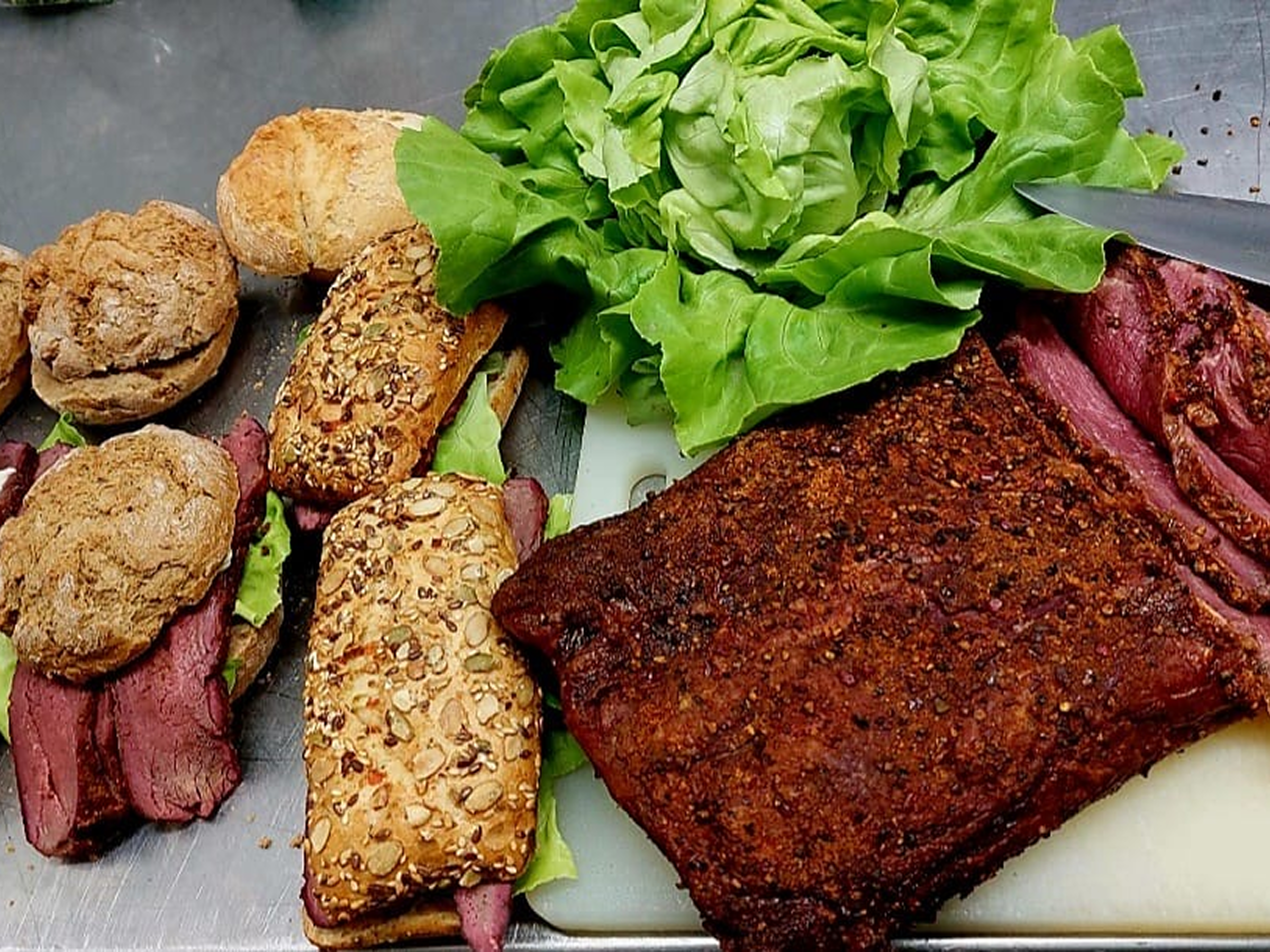 Smoked Beef Sandwiches BBQ