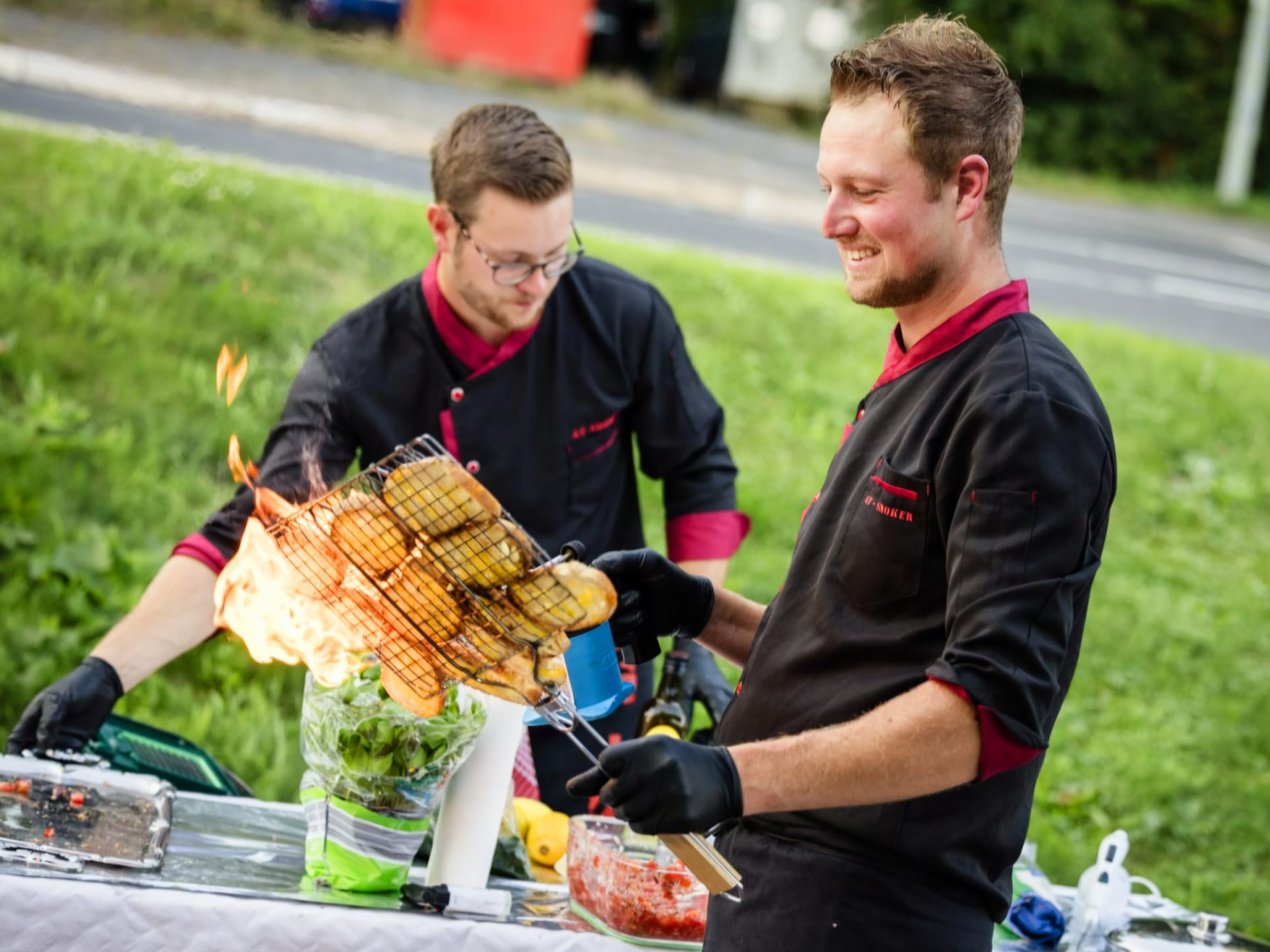 Team am Grill